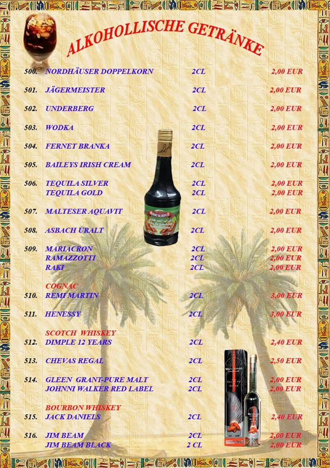 Alkoholische Getränke