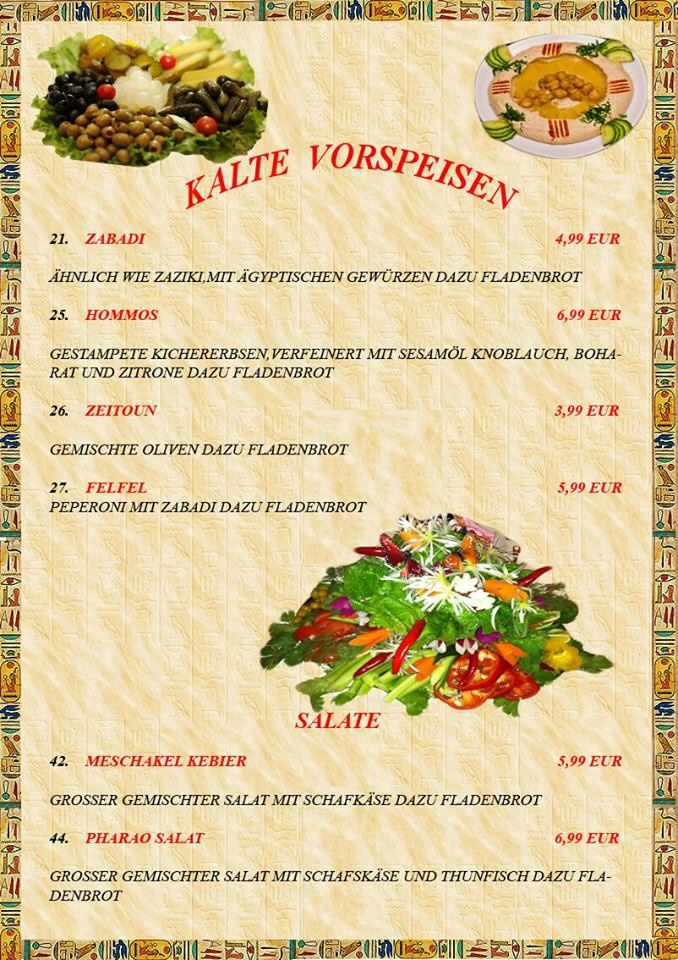 Kalte Vorspeisen